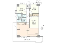 【千葉県/船橋市海神町南】ダイアパレス船橋第5 間取り図