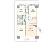 【千葉県/千葉市美浜区稲毛海岸】ライオンズプラザ稲毛海岸 間取り図