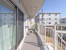 【千葉県/八千代市勝田台南】勝田台ファミリーハイツ K棟 バルコニー