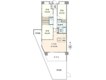 【千葉県/松戸市小根本】ワコーレ松戸 間取り図