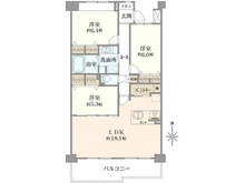 【千葉県/船橋市薬円台】ライオンズマンション薬円台公園 間取り図