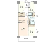 【千葉県/船橋市坪井東】ルフォンソレイユ船橋美し学園 間取り図