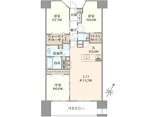 【千葉県/印西市中央北】ヴェレーナ千葉ニュータウン 間取り図