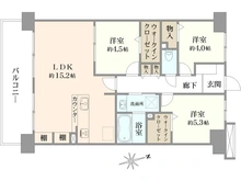 【千葉県/船橋市二子町】西船橋リリエンハイム 間取り図