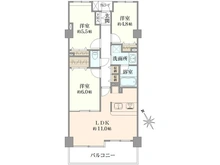【千葉県/市川市二俣】ドラゴンマンション西船橋弐番館 間取り図