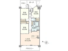 【千葉県/船橋市習志野台】ネオハイツ船橋薬円台公園 間取り図