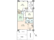 【千葉県/松戸市東松戸】レーベンハイム東松戸カーサコンプレアンノ 間取り図
