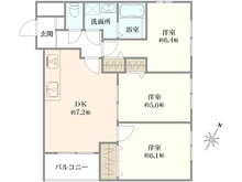 【千葉県/船橋市本町】エバーグリーンパレス船橋本町 間取り図