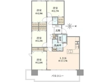 【千葉県/船橋市山手】ルネ・アクシアム 間取り図