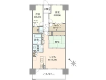 【千葉県/印西市原】レイディアントシティ印西牧の原 アクア・ヴィラ 間取り図