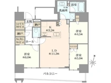 【千葉県/千葉市中央区中央】エクセレントザタワー 間取り図
