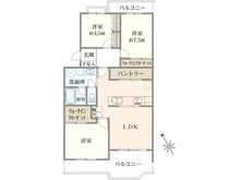 【千葉県/印西市小倉台】サードスクエア小倉台 間取り図