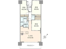 【千葉県/市川市妙典】ガーデナヴィルマグノリア市川妙典 間取り図