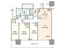 【千葉県/千葉市美浜区若葉】幕張ベイパーク ライズゲートタワー 間取り図