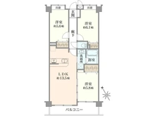 【千葉県/船橋市葛飾町】アイディーコート西船橋 間取り図