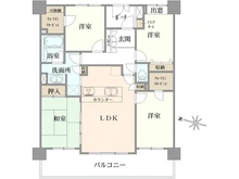 【千葉県/船橋市夏見】リベール船橋ワンダーヒルズ 間取り図