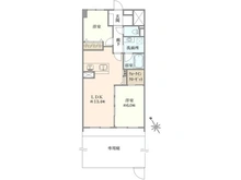 【千葉県/市川市鬼高】日商岩井中山マンション 間取り図