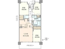 【千葉県/船橋市行田町】パークホームズ船橋塚田 間取り図