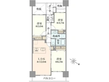 【千葉県/千葉市中央区本町】ダイアパレス千葉美術館 間取り図