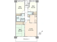 【千葉県/船橋市西船】ディアパーク西船橋 間取り図