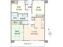 【千葉県/船橋市西船】ディアパーク西船橋 間取り図