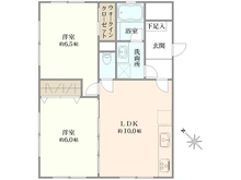 【千葉県/千葉市稲毛区稲毛東】キャッスル稲毛 間取り図