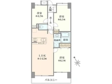 【千葉県/船橋市湊町】ユニーブル船橋 間取り図