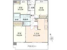 【千葉県/船橋市西船】ディアパーク西船橋 間取り図