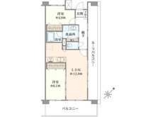 【千葉県/船橋市山野町】パークホームズ西船橋サウス 間取り図