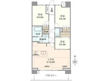 【千葉県/柏市花野井】レーベン柏の葉プラチナ・ヒルズ 間取り図