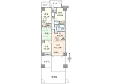 【千葉県/八千代市大和田新田】グランシティ八千代緑が丘 間取り図