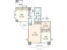 【千葉県/千葉市中央区富士見】エクセレント千葉駅前タワー 間取り図