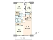 【千葉県/千葉市稲毛区園生町】サニークレスト稲毛 間取り図