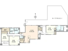 【千葉県/松戸市殿平賀】アルコード北小金 間取り図