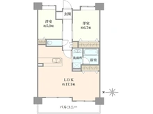 【千葉県/千葉市中央区中央】アプレ千葉センターコート 間取り図