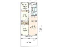 【千葉県/船橋市本町】ライオンズマンション船橋第三 間取り図