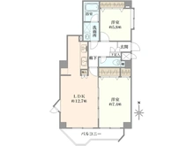 【千葉県/習志野市本大久保】ハイネス習志野 間取り図