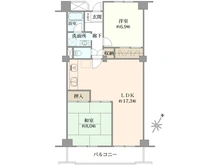 【千葉県/船橋市浜町】船橋ファミリータウン 2号棟 間取り図