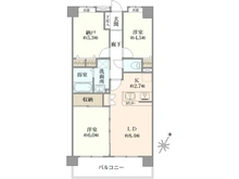 【千葉県/市川市日之出】レクセルマンション行徳 間取り図