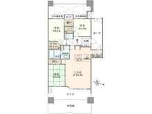 【千葉県/船橋市習志野台】レクセルマンション習志野 間取り図
