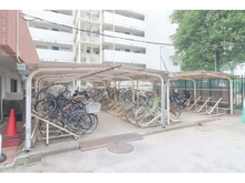 【千葉県/市川市鬼高】ルネ市川中山マンション 駐輪場