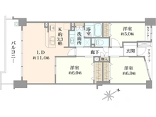 【千葉県/市川市新井】浦安パーク・ホームズ 間取り図