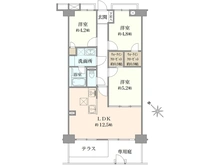 【千葉県/船橋市本郷町】クリオ西船橋壱番館 間取り図