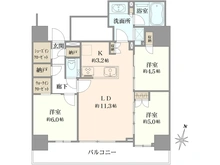 【千葉県/千葉市中央区中央】エクセレントザタワー 間取り図