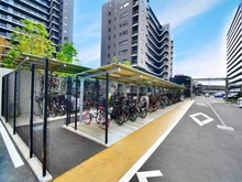 【千葉県/八千代市緑が丘西】シティテラス八千代緑が丘ステーションコート 駐輪場