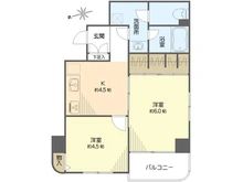 【東京都/港区芝浦】ニューハイム田町 間取り図