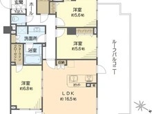 【東京都/江東区東陽】ヴェルビュ東陽町 間取り図
