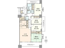 【東京都/江東区大島】ブルージュ東大島 間取り図