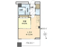 【東京都/港区浜松町】WORLD TOWER RESIDENCE 間取り図