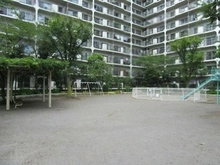 【東京都/江東区亀戸】日商岩井亀戸マンション 敷地内